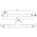 FL-LED T8- 1200 20W 3000K G13 (220V - 240V, 20W, 2000lm, 1200mm) - лампа трубка