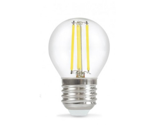 Лампа светодиодная LED-ШАР-deco 7Вт 230В Е27 3000К 810Лм прозрачная IN HOME
