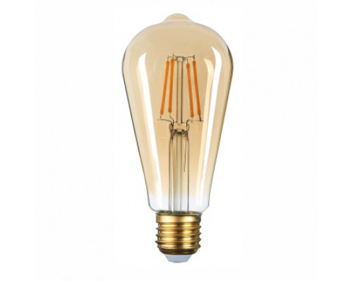 Лампа с/д LEEK LE ST64 LOFT LEDF 9W 3K E27 (Amber-G) (50)