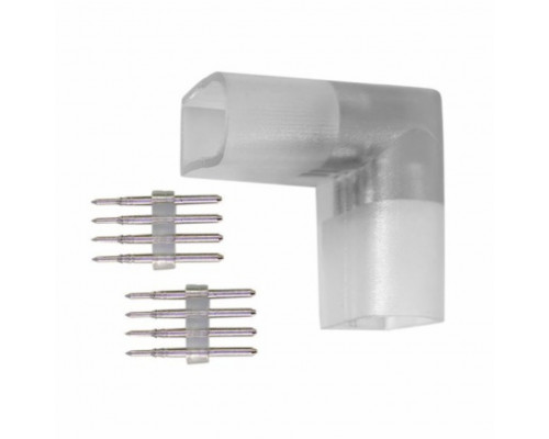 Коннектор L-образный для с/д ленты NEON 220В 10*18мм IP20 (10шт/упак) (1/100)
