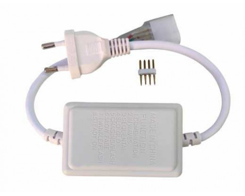 Сетевой шнур c RGB контроллером с кнопкой для 50м с/д ленты LE LED NEON 220B (50)