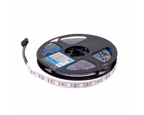 Лента с/д LE 5050-60 14,4Вт RGB IP20 12В (5м) (500м)