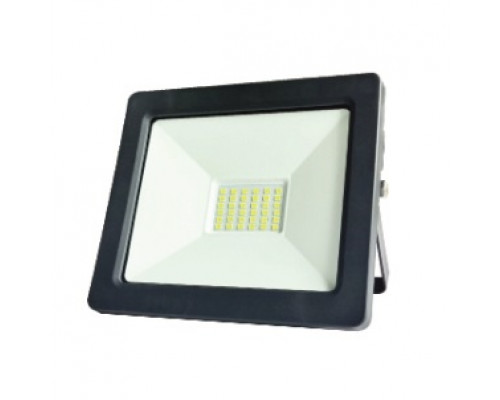 Прожектор с/д LE LED FL1 30W BLACK (1/40) IP65 холодный белый