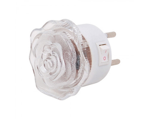 Свет-к с/д (ночник) LE LED NL-833 0,4W (Роза) (200)