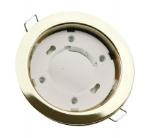 Свет-к точ. GX53 LE М 223-5 (106х90х38) пл.кольцо ОТДЕЛЬНО; Цв:Золотой (1/100)