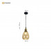 Светильник ZAR one OV 1xE27-160x1080-BLACK/GOLD/CLEAR-220-IP20