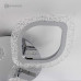 Управляемая светодиодная люстра AZALIA ICE 50W 3F-APP-490x70-CHROME/CLEAR-220-IP20