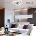 Управляемая светодиодная люстра AZALIA ICE 50W 3F-APP-490x70-CHROME/CLEAR-220-IP20