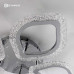 Управляемая светодиодная люстра AZALIA ICE 80W 5F-APP-530x70-CHROME/CLEAR-220-IP20