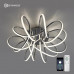 Управляемый светодиодный светильник LIANA MUSE 105W R-APP-560x235-CHROME/WHITE-220-IP20