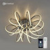 Управляемый светодиодный светильник LIANA MUSE 105W R-APP-560x235-CHROME/WHITE-220-IP20