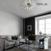 Управляемый светодиодный светильник LIANA MUSE 105W R-APP-560x235-CHROME/WHITE-220-IP20
