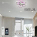 Управляемая светодиодная люстра LIKE RGB 120W 5Q-APP-560х560х100-CHROME/WHITE-220-IP20