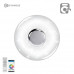 Управляемая светодиодная музыкальная люстра MUSIC RGB 40W R-APP-330-WHITE/CHROME-220-IP20