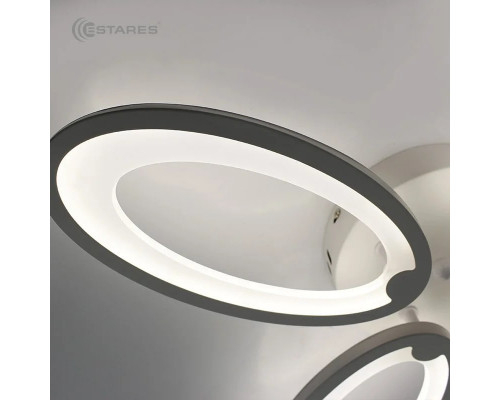 Управляемая светодиодная люстра ROOM 60W 4OV-APP-560x65-WHITE/WHITE-220-IP20