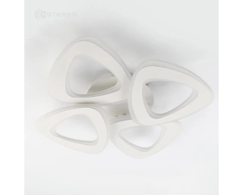 Управляемая светодиодная люстра ROOM 80W 4TR-APP-530x530x90-WHITE/WHITE-220-IP20