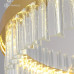 Управляемая светодиодная люстра SOFIA 100W R-APP-500x1000-GOLD/CLEAR-220-IP20_Ч