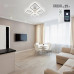 Управляемая светодиодная люстра SONNE 120W 4S-APP-550x550x70-WHITE/WHITE-220-IP20