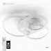 Управляемая светодиодная люстра SONNE 90W 4R-APP-600x530x120-WHITE/WHITE-220-IP20