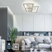 Управляемая светодиодная люстра SONNE 90W 4S-APP-525x525x110-WHITE/WHITE-220-IP20