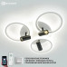 Управляемая светодиодная люстра SONNE downlight 80W 4R-APP-582x115-BLACK/WHITE/WHITE-220-IP20