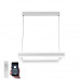 Управляемая светодиодная люстра STELLA 100WS-APP-500x500x1200-WHITE/WHITE-220-IP20