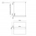 Управляемая светодиодная люстра STELLA 100WS-APP-500x500x1200-WHITE/WHITE-220-IP20