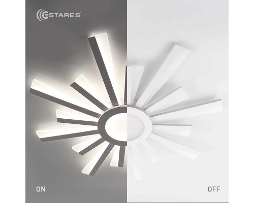Управляемая светодиодная люстра TERESA 100W R-APP-680x50-WHITE/WHITE-220-IP20