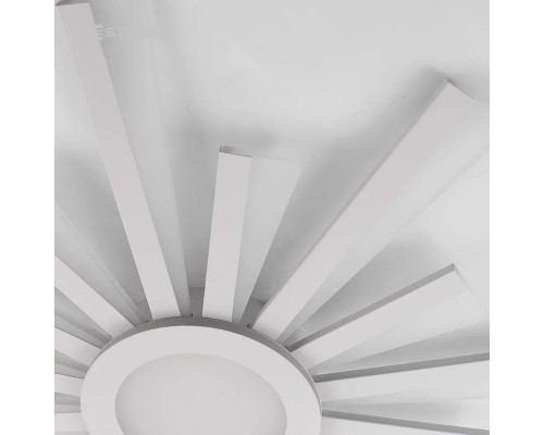 Управляемая светодиодная люстра TERESA 100W R-APP-680x50-WHITE/WHITE-220-IP20