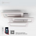 Управляемый светодиодный светильник TRIPLEX DOUBLE 110W 3L-APP-650x370X140-WHITE/WHITE-220-IP20