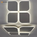 Управляемая светодиодная люстра AERO 70W 4F-ON/OFF- 455x455x57-WHITE/WHITE-220-IP20