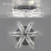 Управляемый светодиодный светильник LUMI 60W R-RC-500x106-CHROME/CLEAR-220-IP20