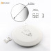 Управляемый светодиодный светильник MOON 70W R-ON/OFF-470x65-WHITE/SILVER-220-IP40