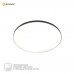 Управляемый светодиодный светильник MOON 70W R-ON/OFF-470x65-WHITE/SILVER-220-IP40