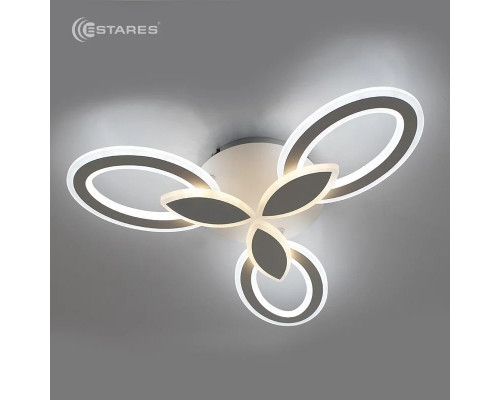 Светодиодная люстра AURORA DOUBLE 60W 3F-575x80-WHITE/WHITE-220-IP20