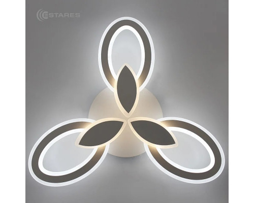 Светодиодная люстра AURORA DOUBLE 60W 3F-575x80-WHITE/WHITE-220-IP20