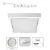 Cветодиодный накладной светильник DLS 25W S-265-CW-WHITE/WHITE-220-IP44