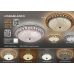 Управляемый светодиодный светильник on/off CASABLANCA GOLD 72W R-515-WHITE-220-IP20