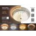 Управляемый светодиодный светильник on/off SAHARA GOLD 72W R-510-WHITE-220-IP20