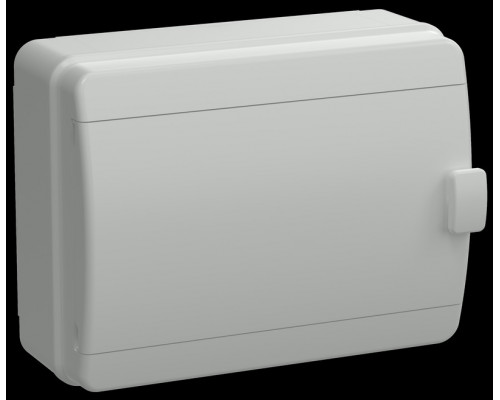 Корпус пластиковый КМПн-18 IP65 серая непрозрачная дверь