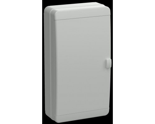 Корпус пластиковый КМПн-36 IP65 серая непрозрачная дверь