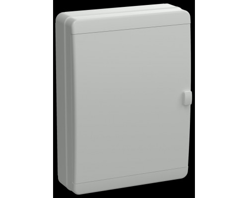 Корпус пластиковый КМПн-54 IP65 серая непрозрачная дверь