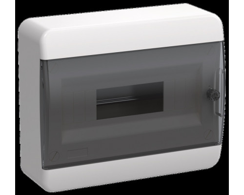 Корпус пластиковый ЩРН-П-12 IP41 черная прозрачная дверь