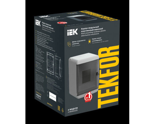 Корпус пластиковый КМПн-4 IP41 белый