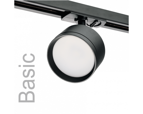 Трековый светильник WOLTA WTL-GX53/01B IP20 под лампу GX53 Чёрный BASIC D85х123х85 1/30