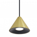 Подвесной светильник WOLTA WSL-GU10/P08G IP20 под лампу GU10 Чёрный/золото BELLO D115x84 1/30