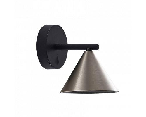 Накладной светильник WOLTA WSL-GU10/W08CH IP20 под лампу GU10 Чёрный/серый BELLO 140x135 1/12