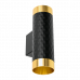 Накладной светильник WOLTA WSL-GU10/W10BG IP20 под лампу GU10 Чёрный/золото CELLA D55x170 1/30