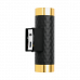 Накладной светильник WOLTA WSL-GU10/W10BG IP20 под лампу GU10 Чёрный/золото CELLA D55x170 1/30