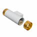 Накладной светильник WOLTA WSL-GU10/W10WG IP20 под лампу GU10 Белый/золото CELLA D55x170 1/30